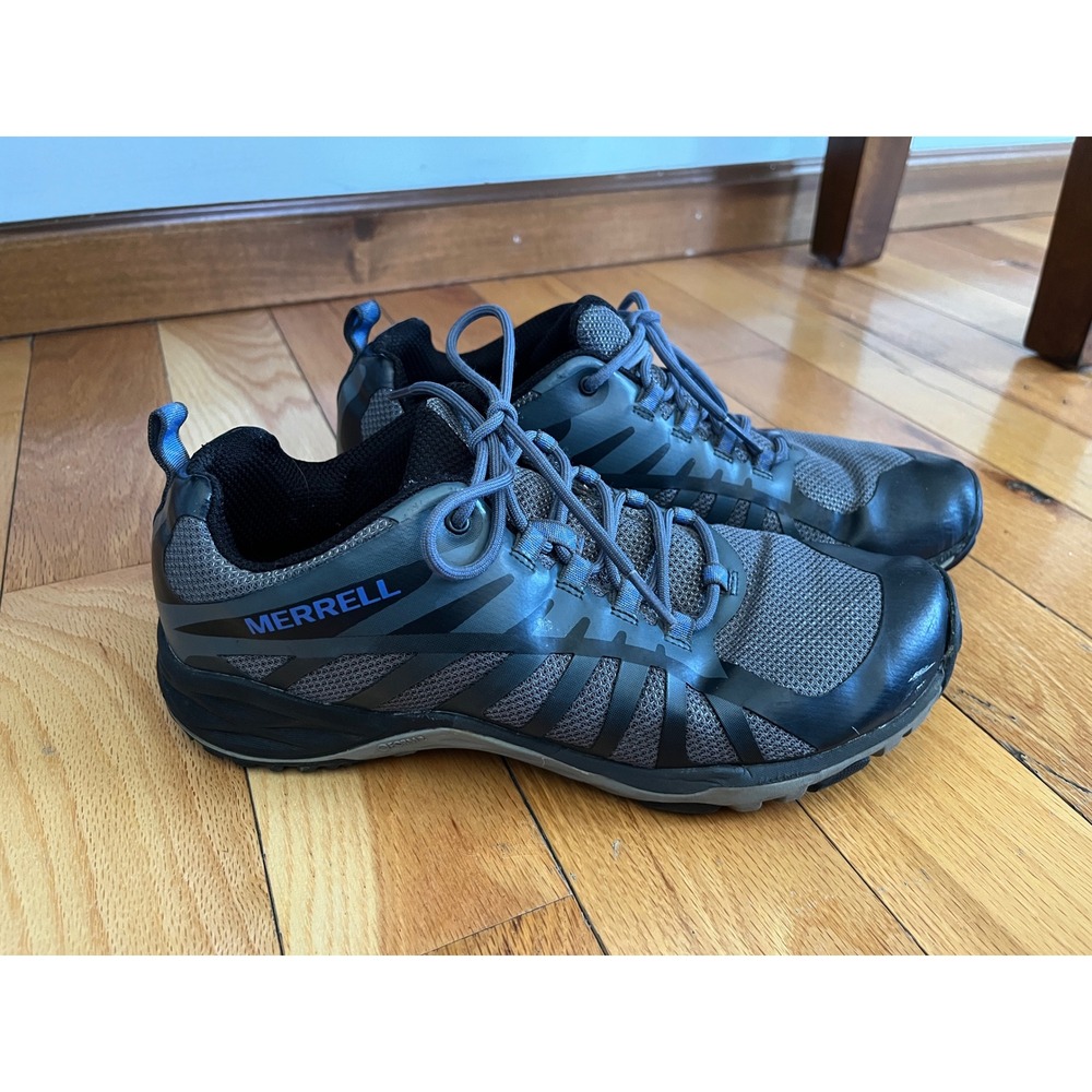 Merrell Siren Edge Q2 Women's Hiking Shoes‎ J41316 Size 10 Black Gray Purple